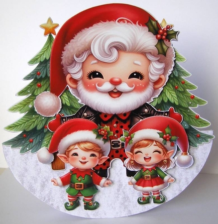 Rockin Rollin Christmas 8 by Margaret McCartney