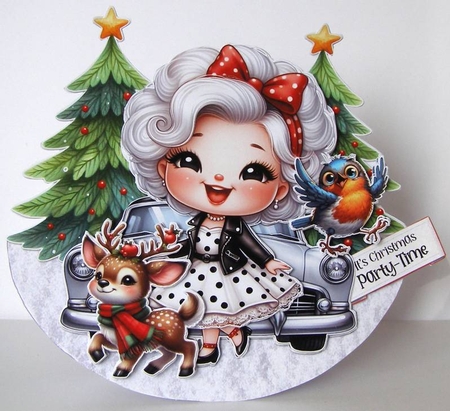 Rockin Rollin Christmas 9 by Margaret McCartney
