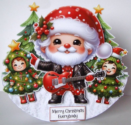 Rockin Rollin Christmas 10 by Margaret McCartney
