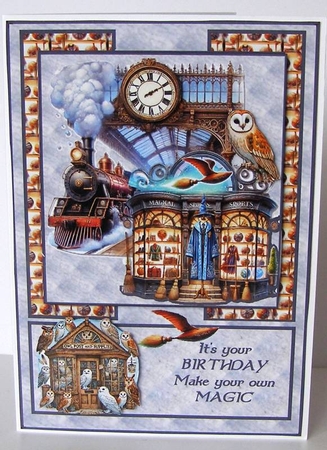 Wizards shopping spree A5 by Margaret McCartney