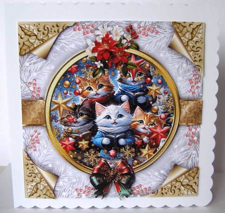 Sing Choir of Angels cats by Margaret McCartney