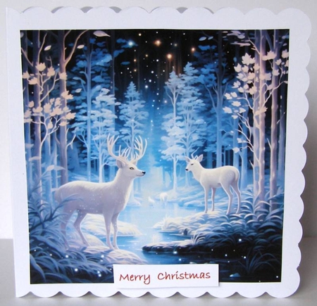 Winter Forest Card Toppers 3 by Margaret McCartney