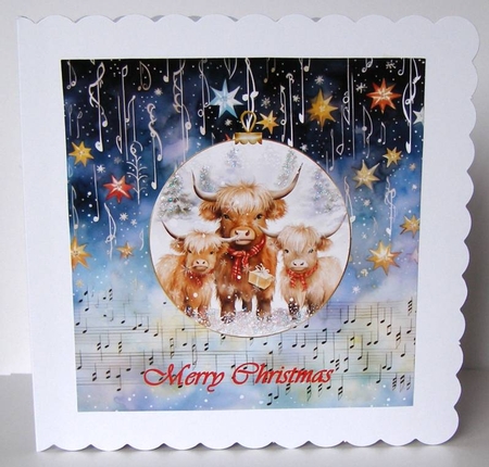 Christmas 10 x Vintage Baubles Kit 8 by Margaret McCartney