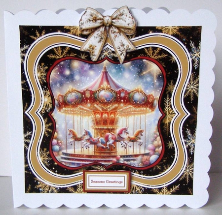 Christmas Carousel by Margaret McCartney