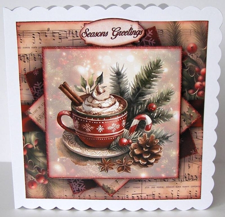 Traditional Christmas Mini Kit 7X7 by Margaret McCartney