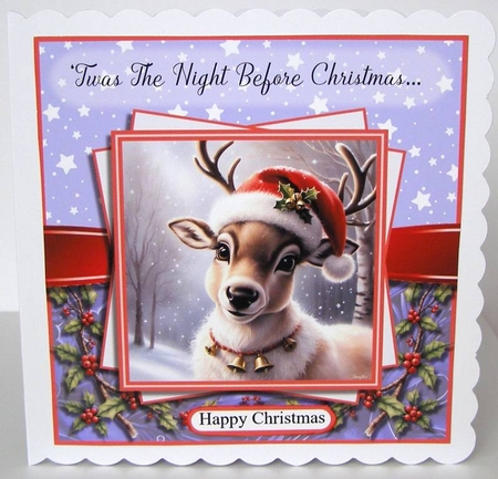 Night Before Christmas Deer by Margaret McCartney