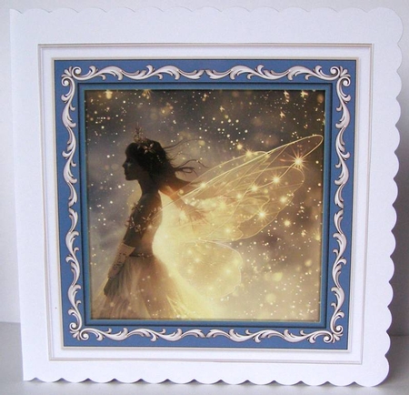 Winter Fairies And Angels Mini Kit With Gift Tags & Insert (Winter Birthday or Christmas) by Margaret McCartney