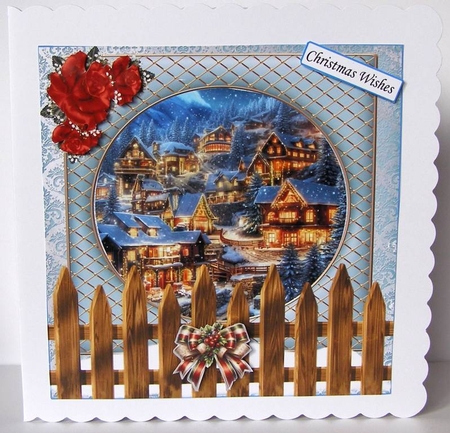 CHRISTMAS VILLAGE 1 by Margaret McCartney