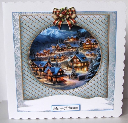 CHRISTMAS VILLAGE 4 by Margaret McCartney