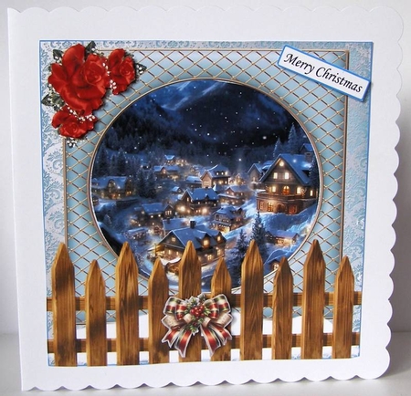 CHRISTMAS VILLAGE 7 by Margaret McCartney