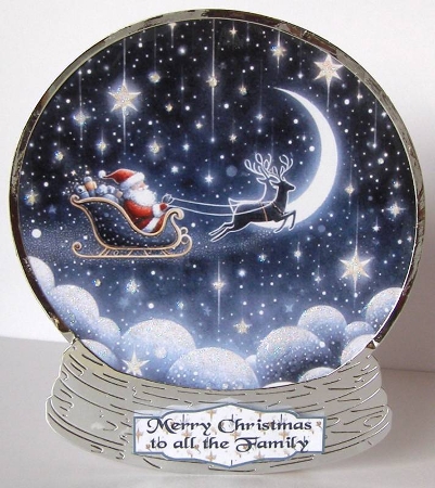 Navy Card Toppers by Margaret McCartney