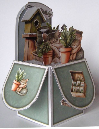 Winter Gardening  Pop-Up Box Mini Kit  by Margaret McCartney