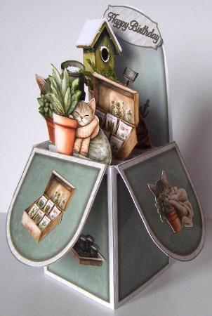 Winter Gardening  Pop-Up Box Mini Kit  by Margaret McCartney