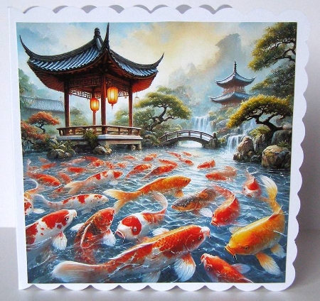 Jumping for Koi 2 by Margaret McCartney
