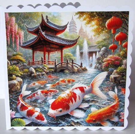 Jumping for Koi 2 by Margaret McCartney