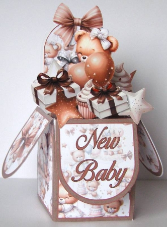 New Baby Beige Pop-Up Box Mini Kit by Margaret McCartney