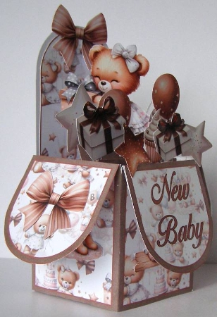 New Baby Beige Pop-Up Box Mini Kit by Margaret McCartney