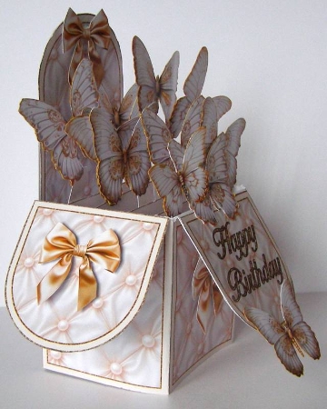Fluttering Butterfly Pop-Up Box Mini Kit 5 by Margaret McCartney