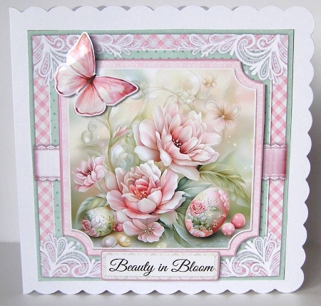 Spring Blooms 15 6x6 by Margaret McCartney