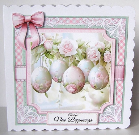Spring Blooms 15 6x6 by Margaret McCartney