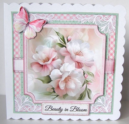 Spring Blooms 17 6x6 by Margaret McCartney