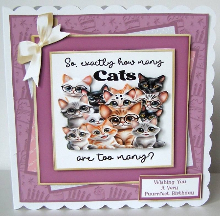 How Many Cats - 7x7 Mini Kit by Margaret McCartney