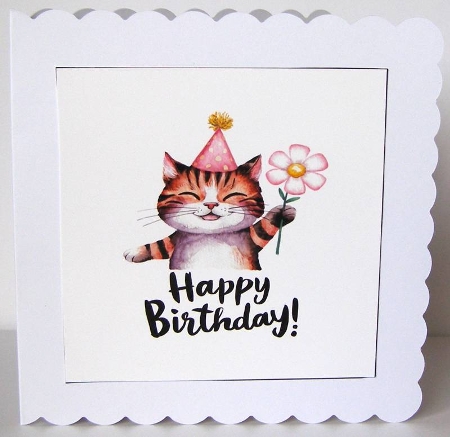 Birthday Animal Card Toppers by Margaret McCartney
