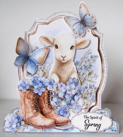 Spring Blues 5 by Margaret McCartney