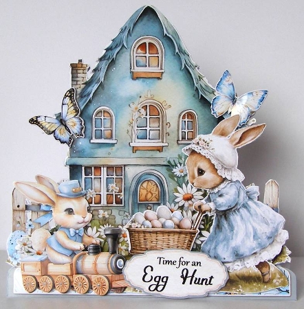 Spring Blues 26 by Margaret McCartney