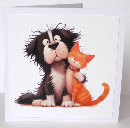 Quirky Friends Card Toppers by Margaret McCartney