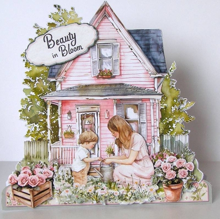 Spring Pinks 24 by Margaret McCartney