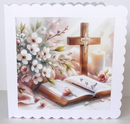 6x6 Easter Cross 1 - Illustrations for Cardmakers & Designers   by Margaret McCartney