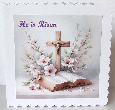 6x6 Easter Cross 2 - Illustrations for Cardmakers & Designers   by Margaret McCartney