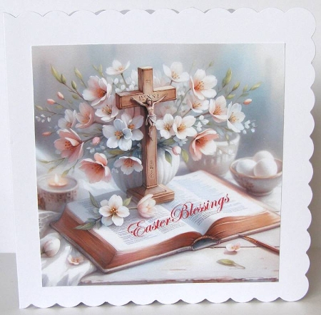 6x6 Easter Cross 2 - Illustrations for Cardmakers & Designers   by Margaret McCartney