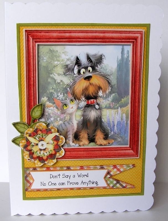 Just Good Friends 2  5x7 by Margaret McCartney