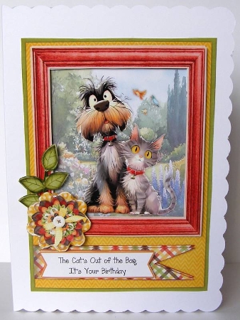 Just Good Friends 2  5x7 by Margaret McCartney