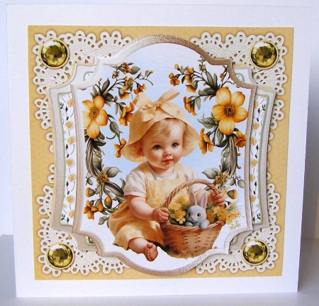 Colours of Spring 20 6x6 by Margaret McCartney