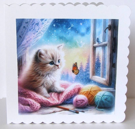 Window Kittens 2 by Margaret McCartney