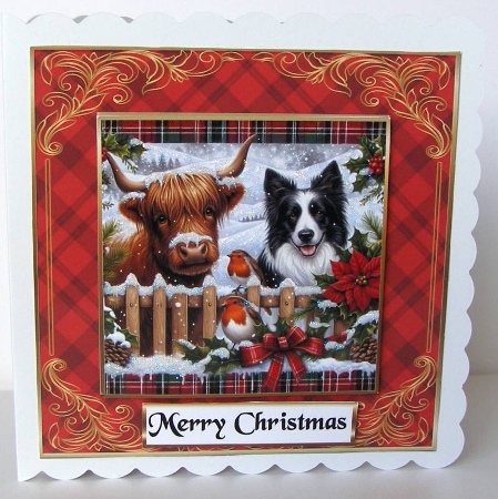 christmas animals 1 by Margaret McCartney