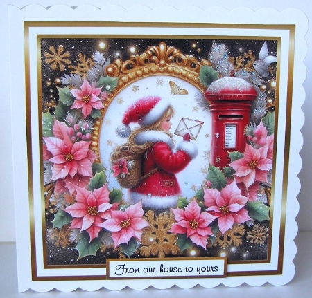 christmas postbox 1 by Margaret McCartney