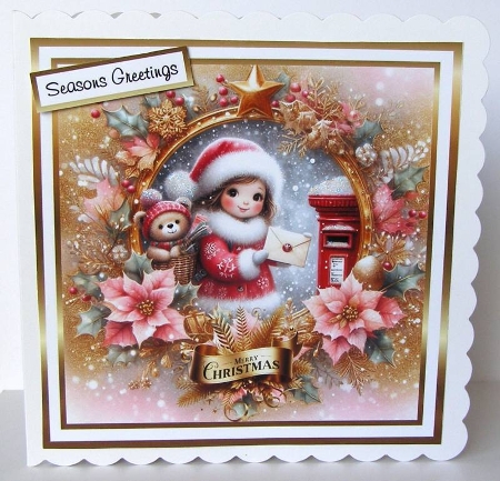 christmas postbox 4 by Margaret McCartney