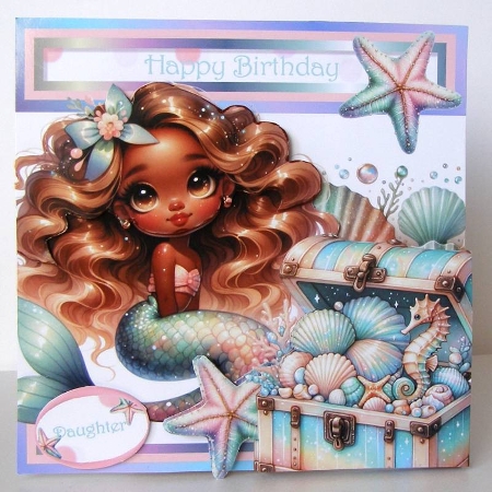 Birthday Mermaid 1 by Margaret McCartney