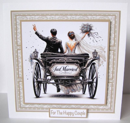 Just Married 1 Mini Kit 7x7 by Margaret McCartney