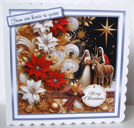 mary and  joseph christmas by Margaret McCartney