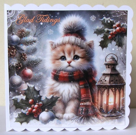Festive Kittens by Margaret McCartney