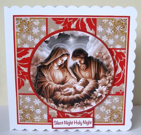 Nativity Scenes Mini Kit 7x7 by Margaret McCartney