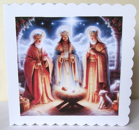 We Three Kings Toppers/Card Fronts by Margaret McCartney