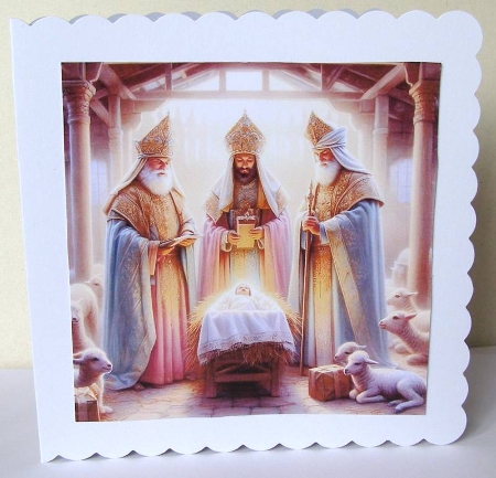 We Three Kings Toppers/Card Fronts by Margaret McCartney