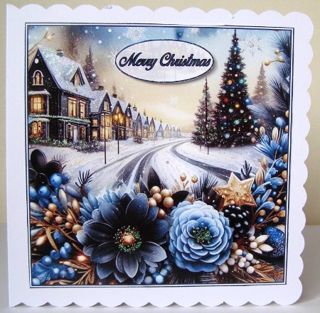 Navy Christmas Mini Kit 5 by Margaret McCartney