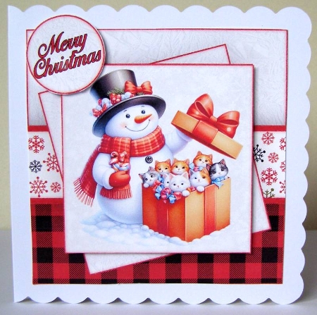 Snowman & Friends Mini Kit by Margaret McCartney